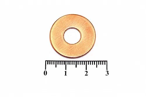 Шайба медная 8*22*1.0 - фото 1