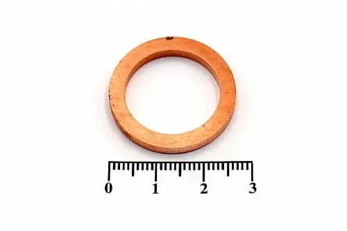 Шайба медная 20*27*3.0 - фото 1