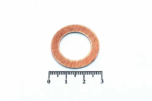 Шайба медная 18*28*1.0 - фото 1
