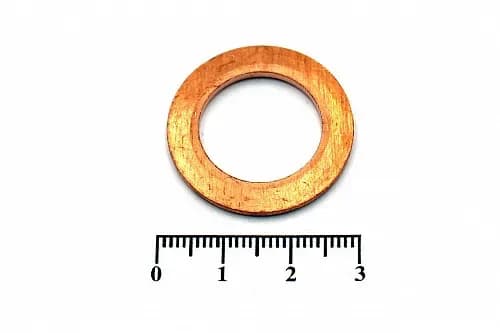 Шайба медная 18*28*2.0 - фото 1