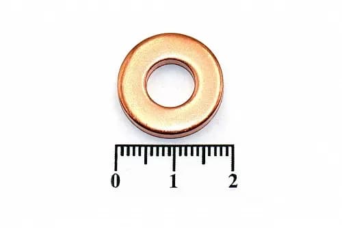 Шайба медная 8*18*3.0 - фото 1