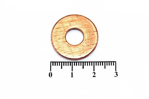 Шайба медная 8*18*2.0 - фото 1