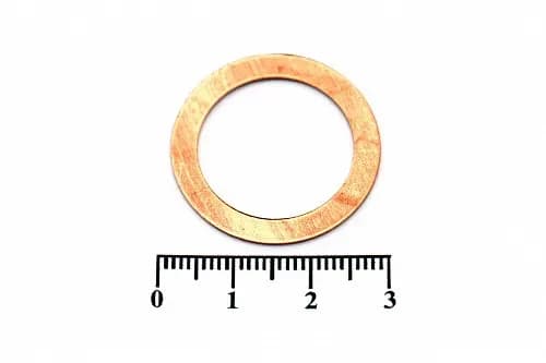 Шайба медная 20*27*0.5 - фото 1