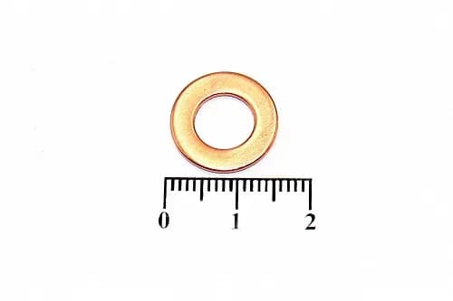 Шайба медная 8*15*1.0 - фото 1