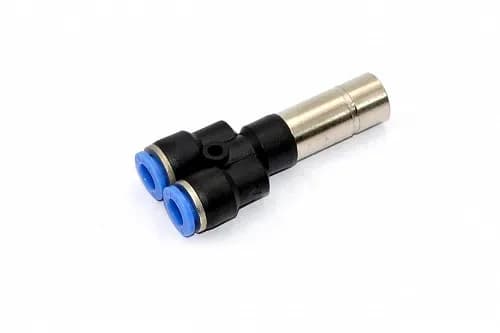 Фитинг пневматический цанговый пластиковый Y-образный PWJ 12-6 - фото 1