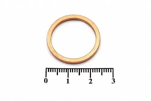 Шайба медная 20*24*2.0 - фото 1