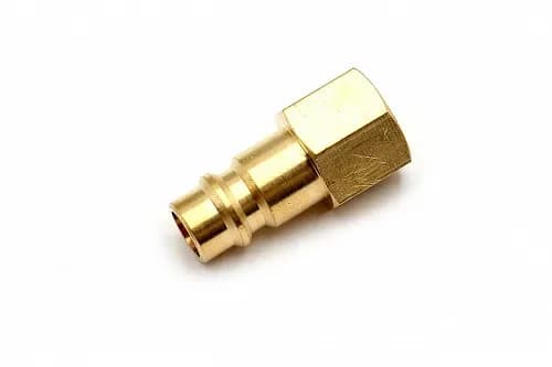 Пневмофитинг латунный БРС PF 1/4 "Папа" + внутренняя резьба (Евро) - фото 1