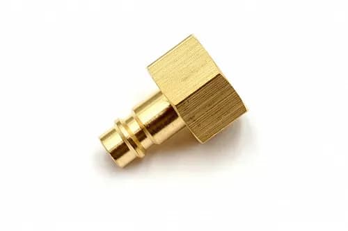 Пневмофитинг латунный БРС PF 1/2 "Папа" + внутренняя резьба (Евро) - фото 1