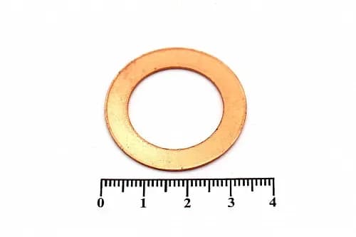 Шайба медная 22*33*1.0 - фото 1