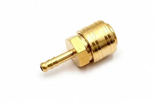Пневмофитинг латунный БРС SH 1/4 "Мама" + штуцер (Евро) - фото 1