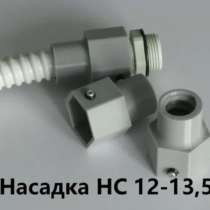 Насадка HC 12-13.5 с сальником PG-13.5 IP68 для гибкой армированной трубы DKC 12 IP68 - фото 1