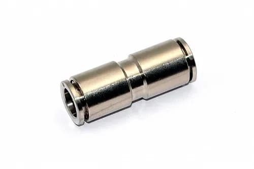 Пневмофитинг латунный прямой соединитель IPUT(NPUT) 10 - фото 1