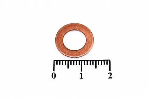 Шайба медная 8*14*0.5 - фото 1