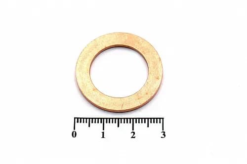 Шайба медная 20*30*2.0 - фото 1