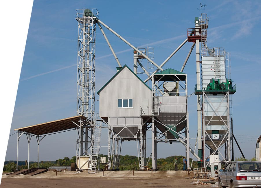 Монтаж/демонтаж зерносушильных комплексов
