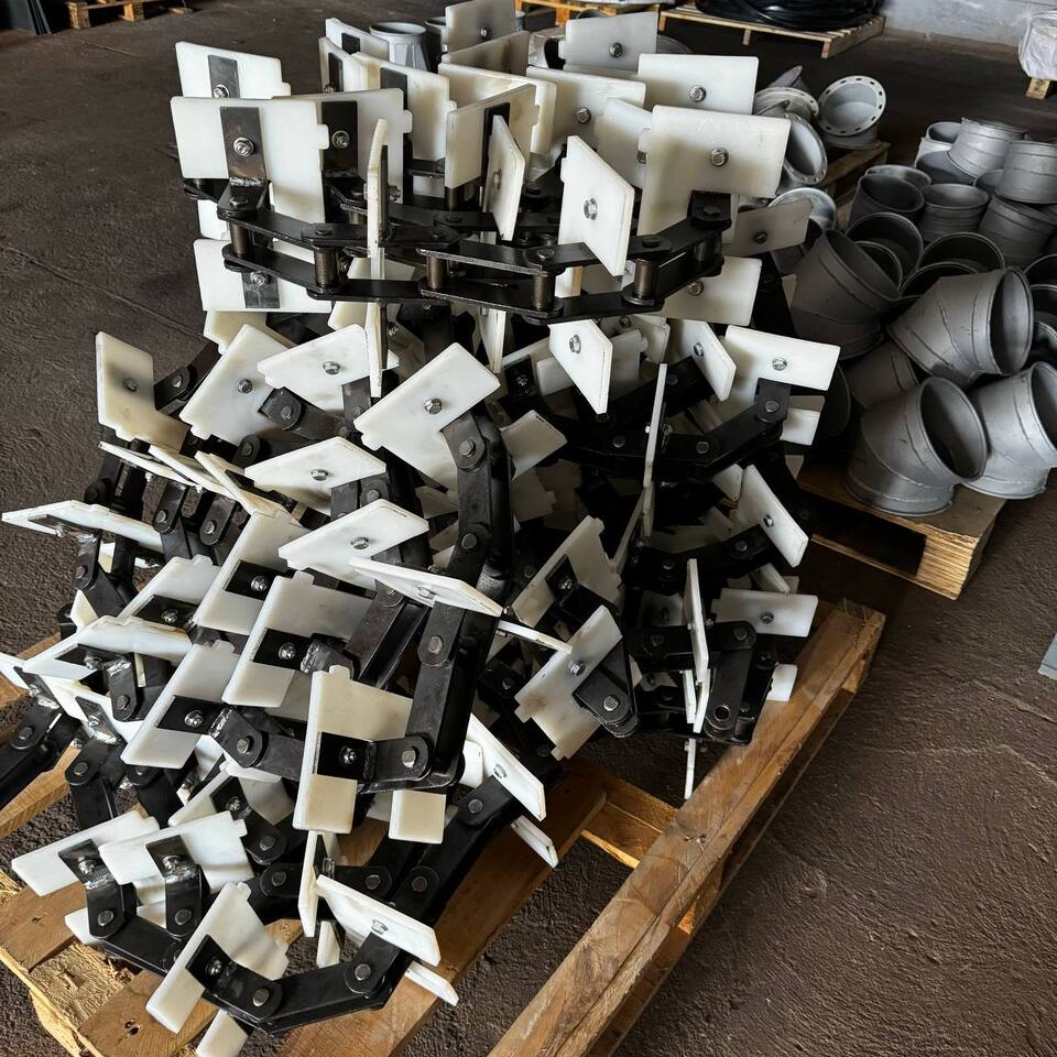 Цепь редлера со скребками для элеватора