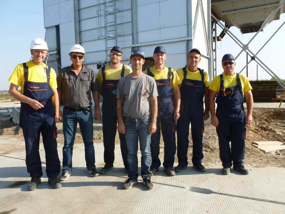 Монтаж/демонтаж зерносушильных комплексов