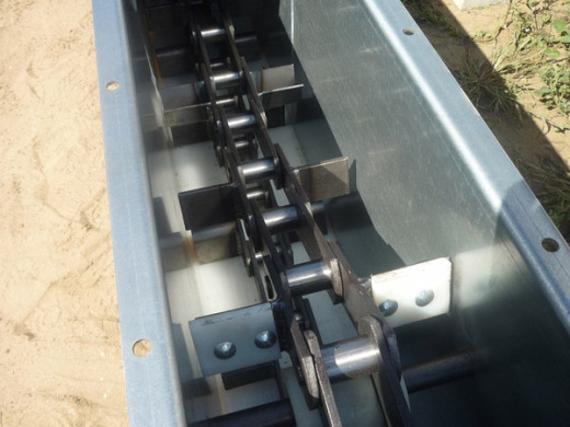 Цепь редлера со скребками для элеватора