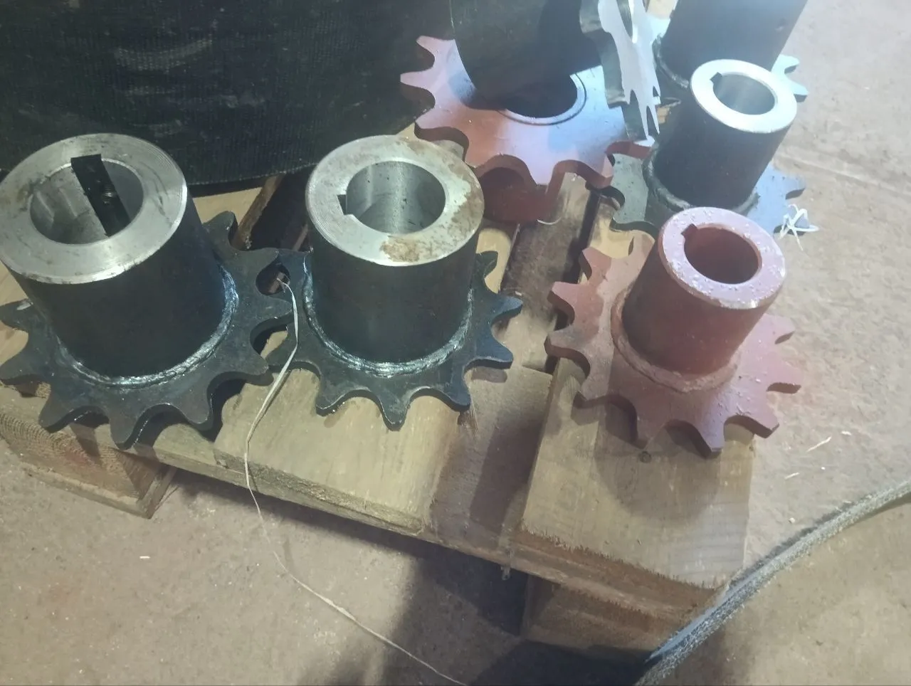 Полумуфта (звездочка) норийная