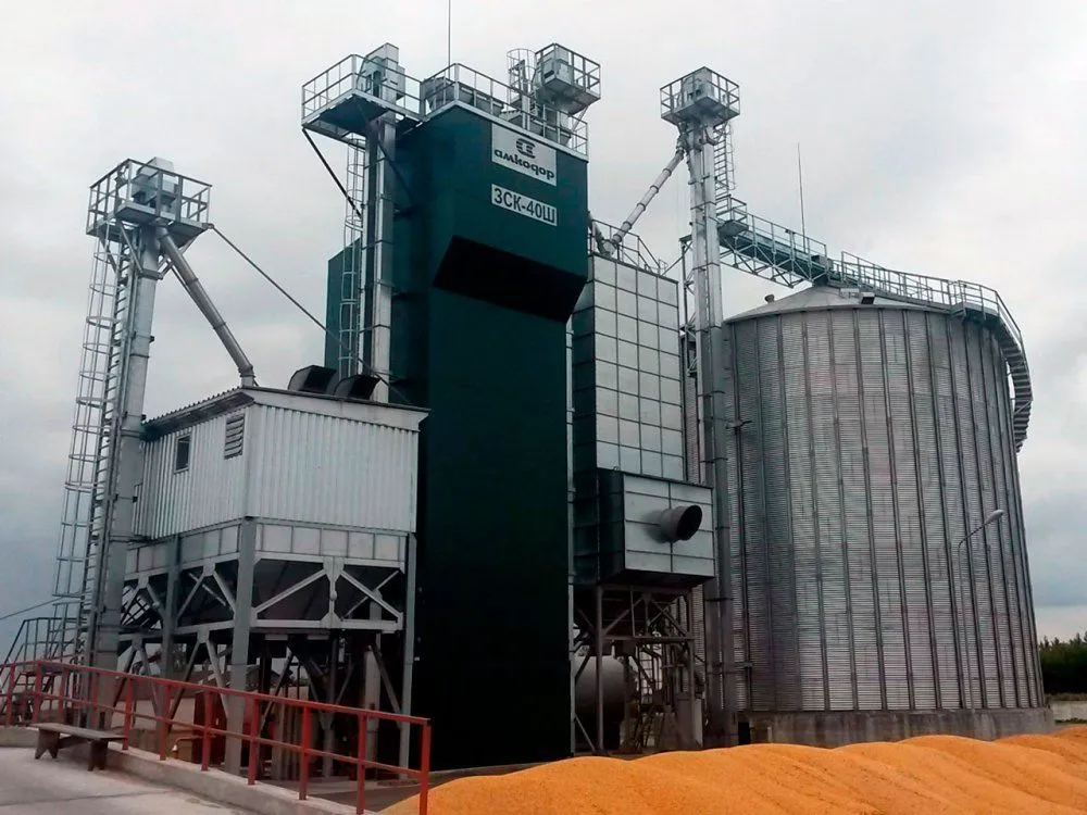 Зерноочистительно-сушильный комплекс КЗС 40