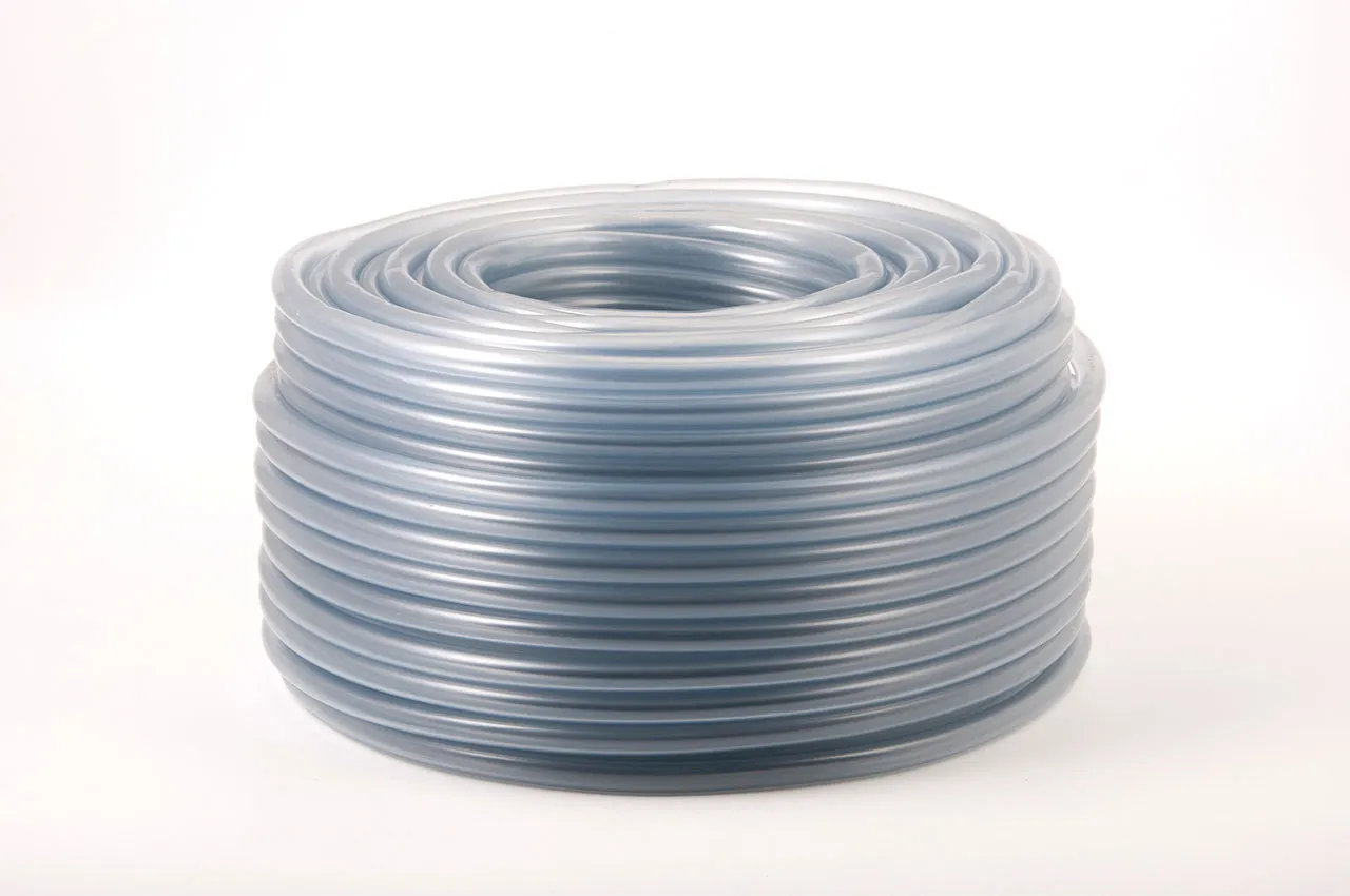Трубка ПВХ П 12,5х17 мм (бухта 50 м, прозрачная) (шт)